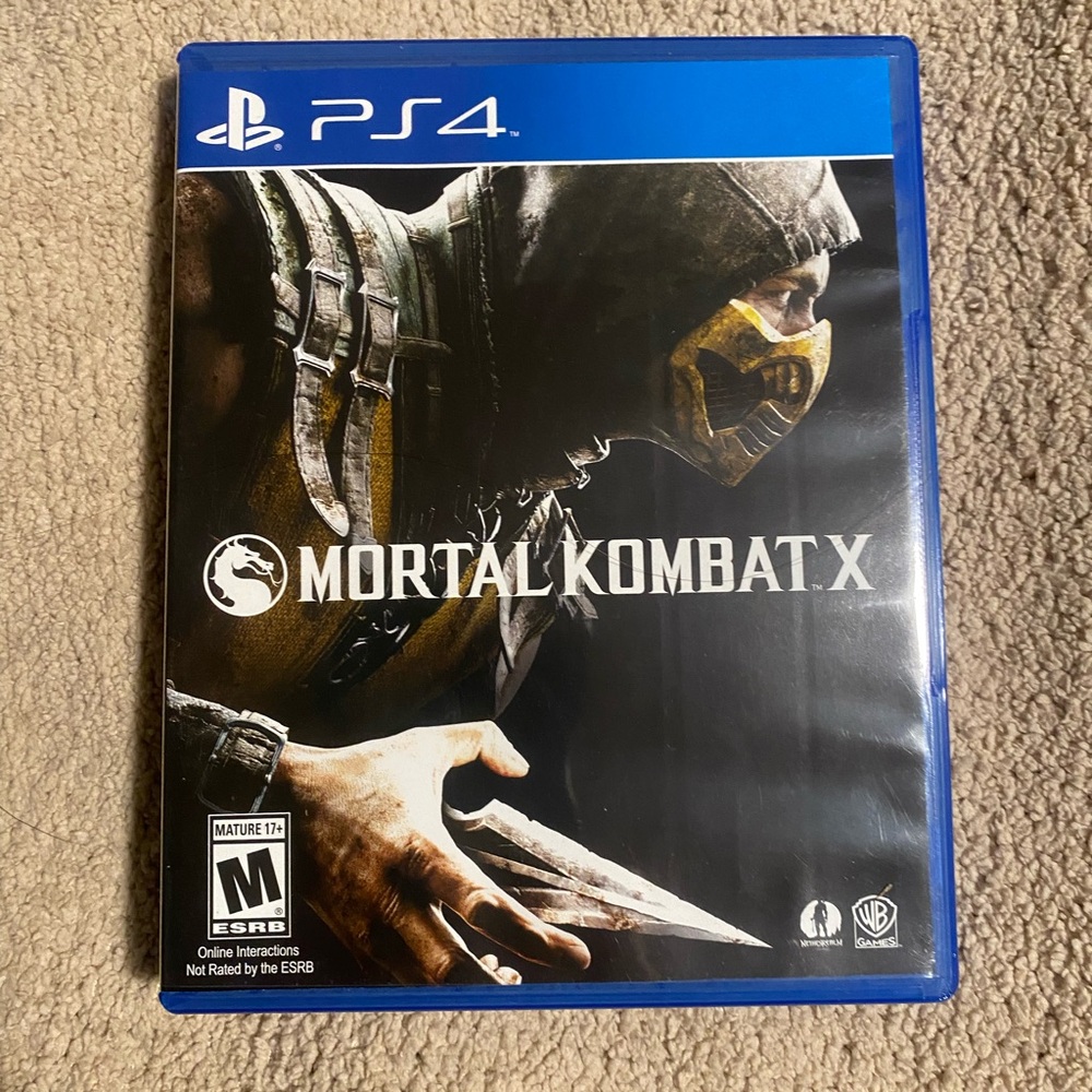 Mortal Kombat X for PS4 - Black and Blue